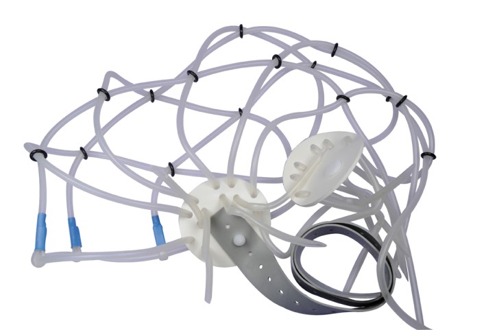 EEG-Kopfhaube wie Siemens, aus Gummischläuchen, Einheitsgröße