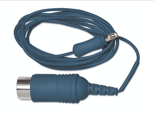 Valueline, EMG-Nadelanschlusskabel, 150 cm, blau