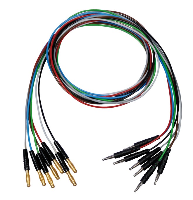 EEG-Kabel, 2 auf 3 mm Stecker, 100 cm