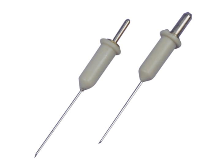 Rest - Prod. stop Stahlnadeln für EEG, 0,30 x 10 mm; 0,7 mm Stift